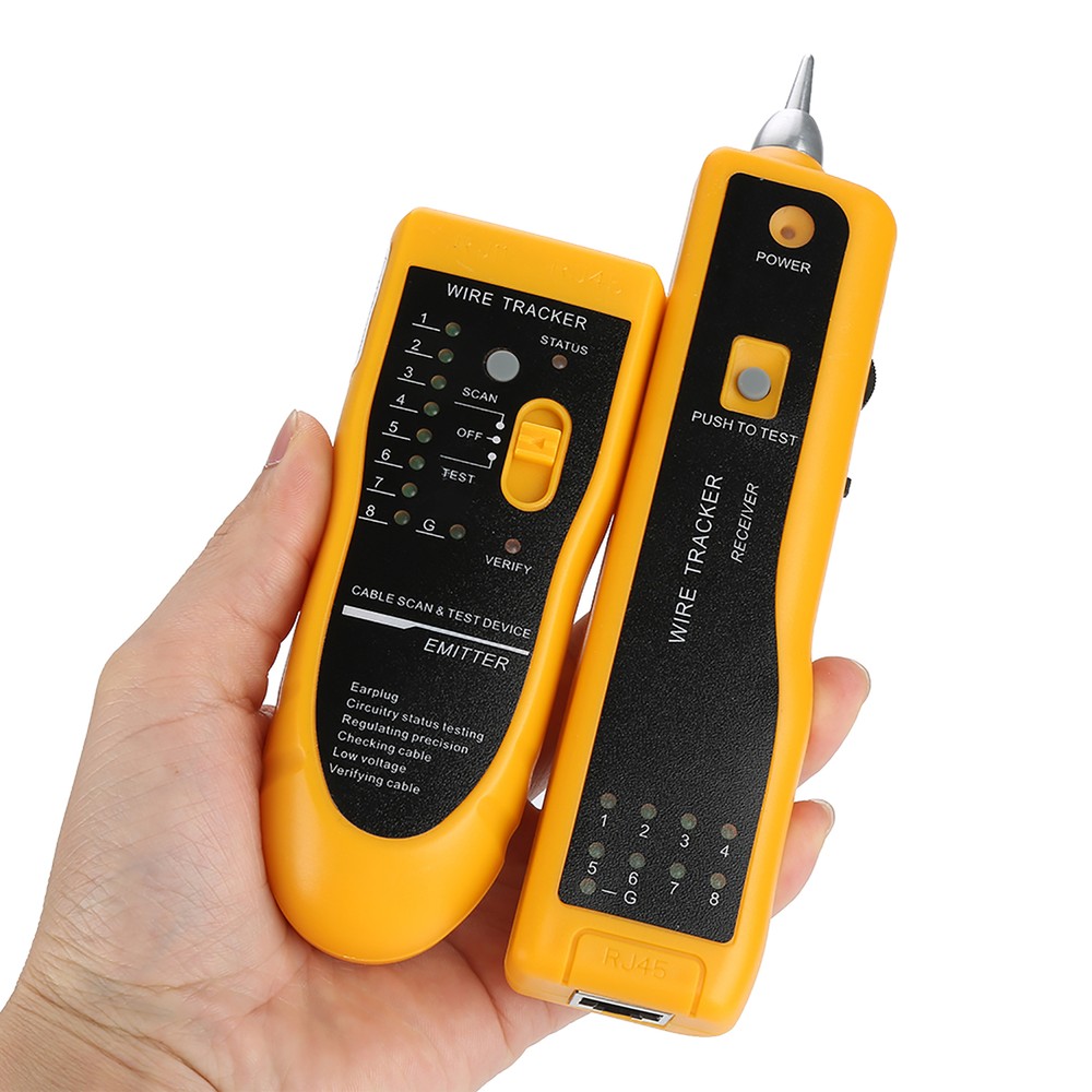 Handheld LAN Network Cable Tester Line Finder Wire Tracker Diagnose Tool
