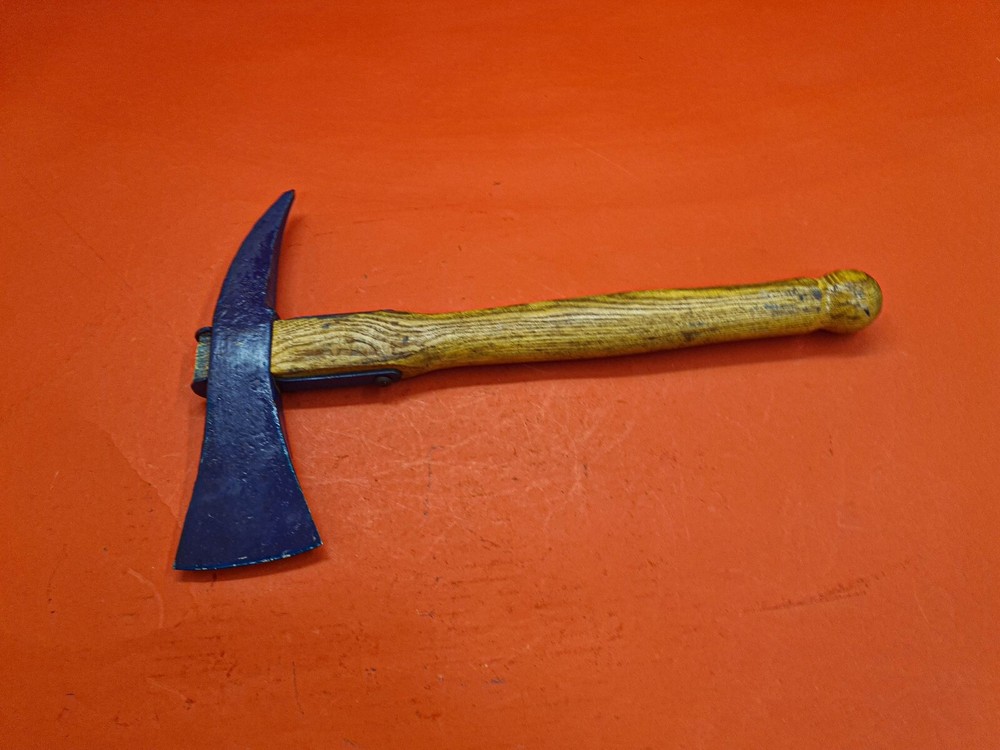 Hand forged firemans axe