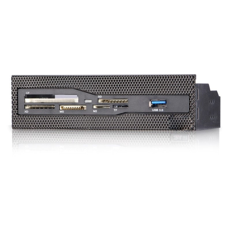 USB3.0 Card Reader Front Panel Multi Function for PC Cases Chassis Front Panel