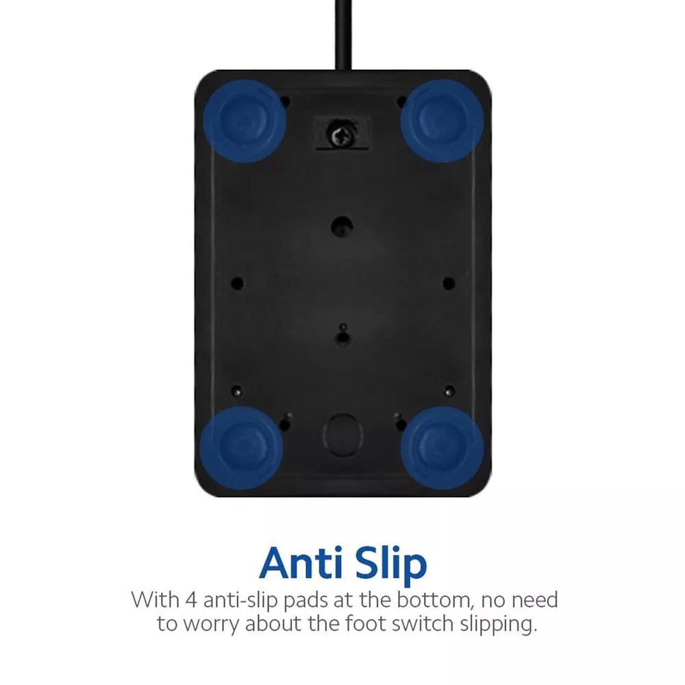 USB Foot Switch Pedal Control Pre-Program Key Mouse For Keyboard PC Computer k