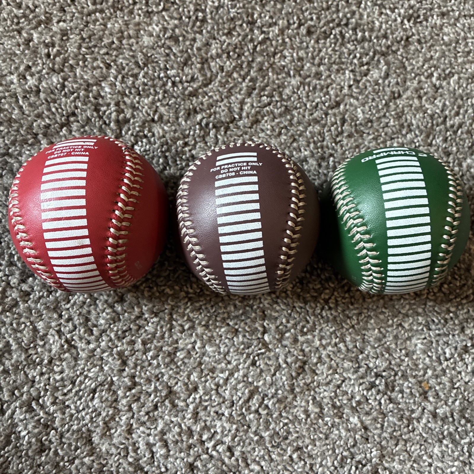 Champro Weighted Training Baseballs 7oz, 8oz and 9oz Performance Improvement II