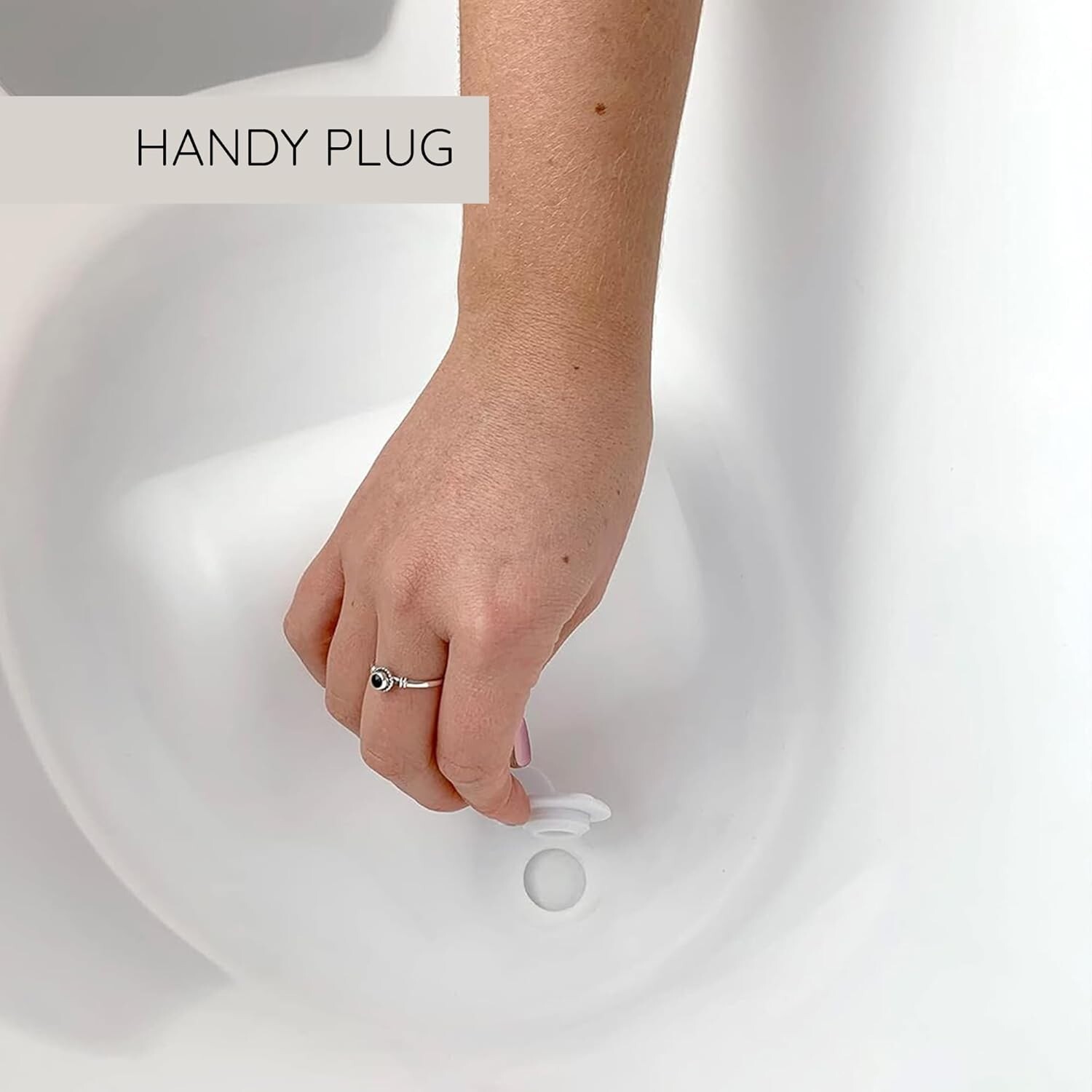 Shnuggle Newborn Baby Bath | Built in Support Bump and Soft Backrest - Taupe