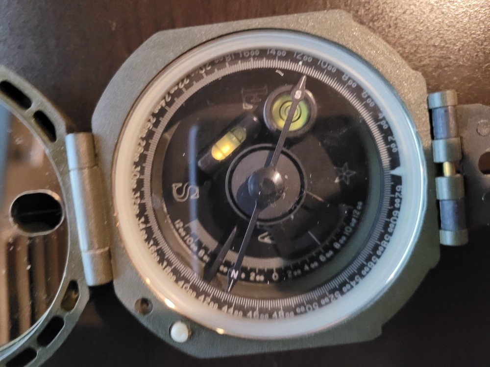 M2 COMPASS Military Compass /with case