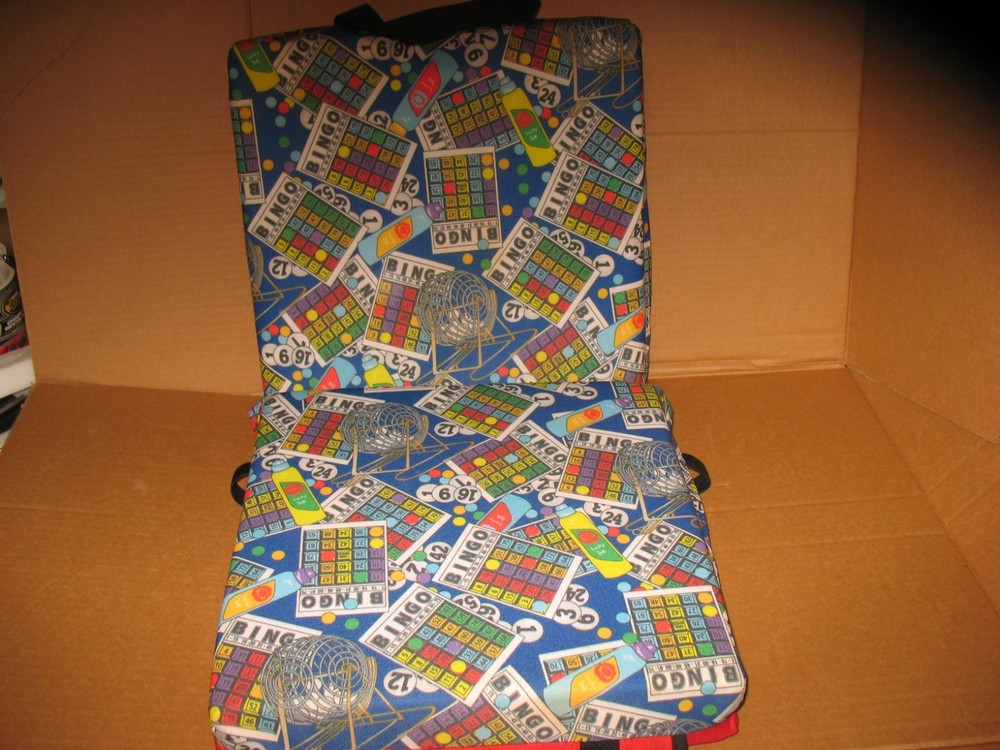 Classic Bingo Double Seat Cushion Extra Thick 3"