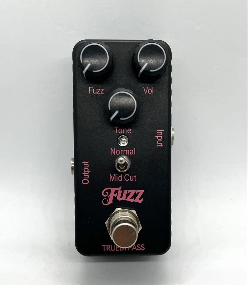 fuzz fuzz guitar effector pedal compact distortion unused