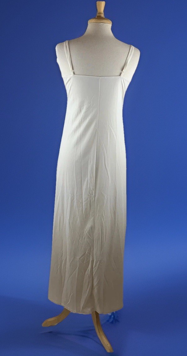 Lady Full Slip Under Dress Slip Long Maxi Dress V-neck Small Adjustable Straps