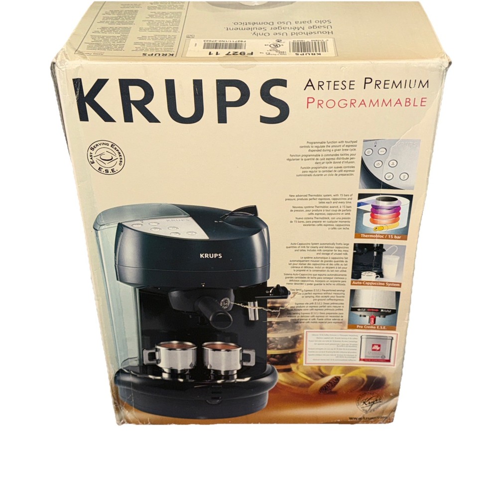 Krups Artese 92711 Espresso Machine - Black