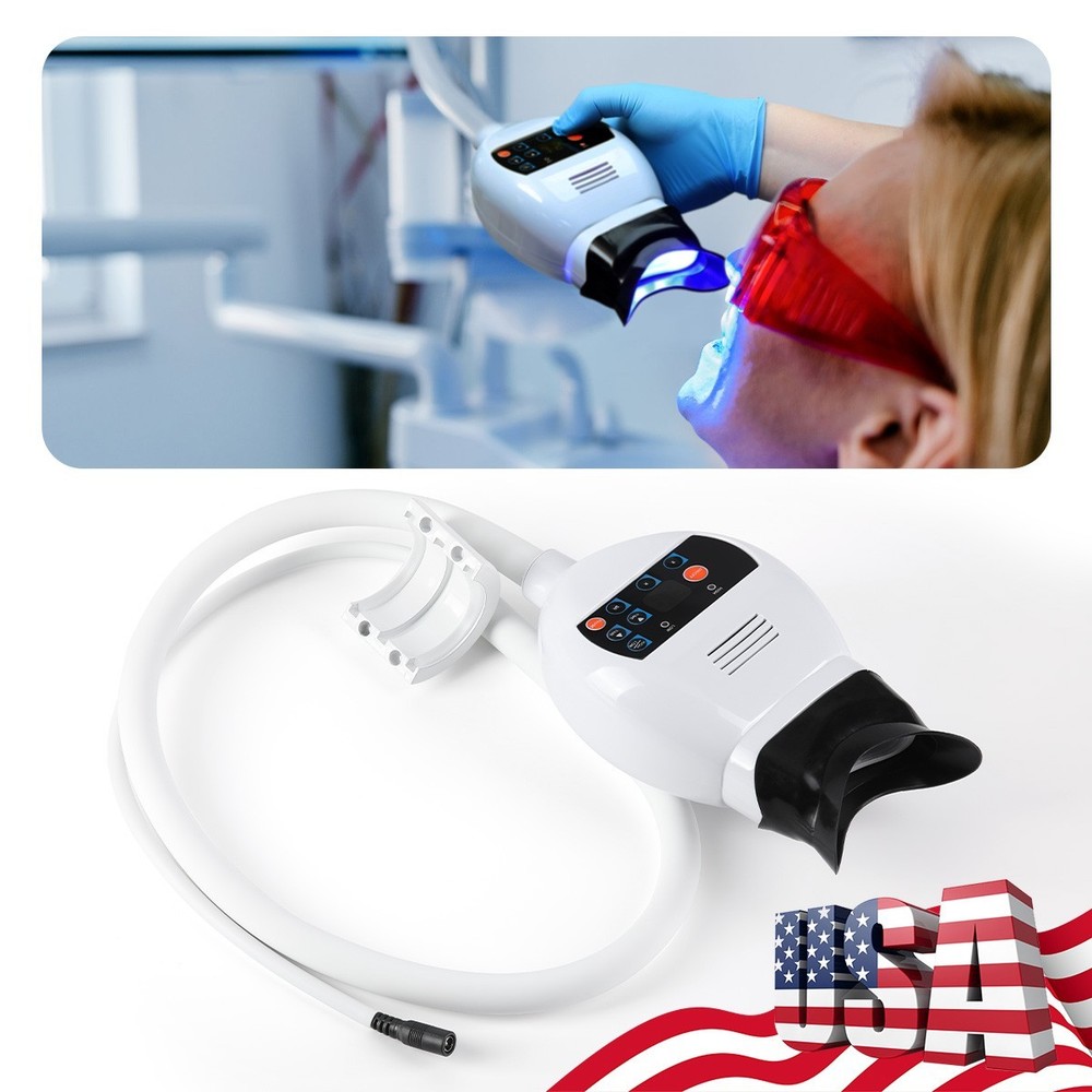 High Intensity Cold Light Teeth Whitening Accelerator 8 LED 6000mW/cm² Device