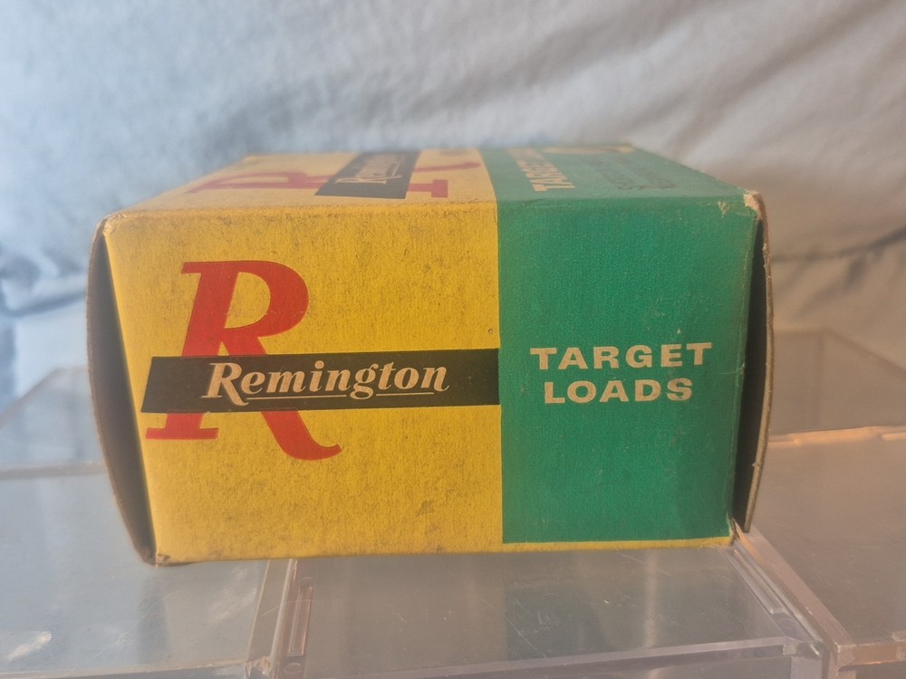 EMPTY Vtg REMINGTON TARGET LOADS Shotgun Shells 12 Ga EMPTY Ammo Box