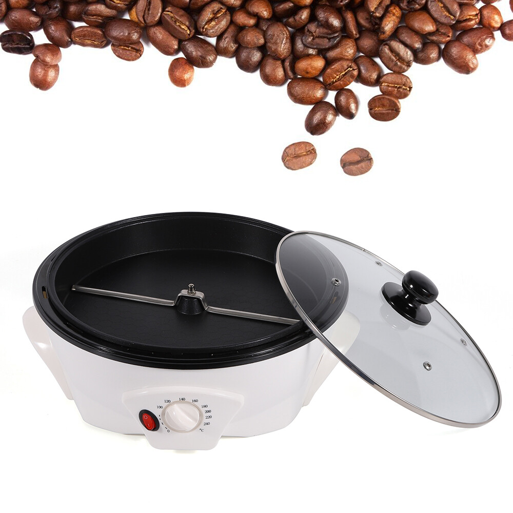 Electric Non-Stick Coffee Roaster Machine for Home Brewing & Baking