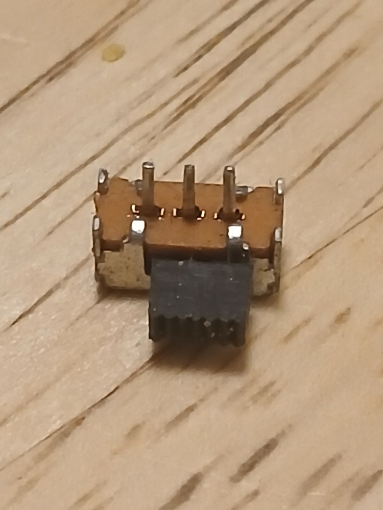 25 Pieces SPDT PC Mount Right Angle Tiny Slide Switch New Open Box  Unused