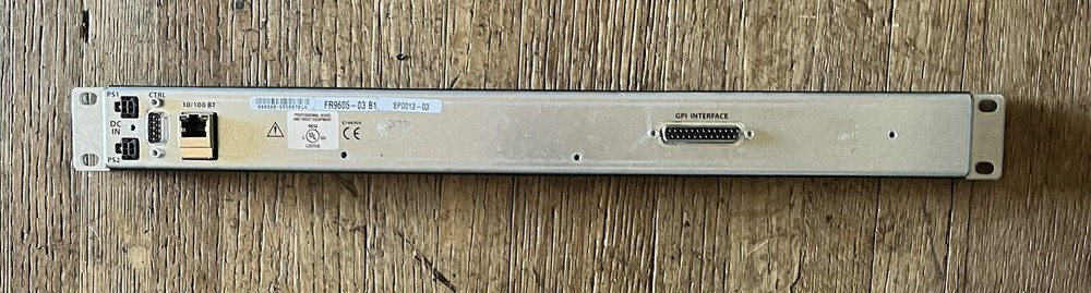 Miranda NV9605 paging control panel