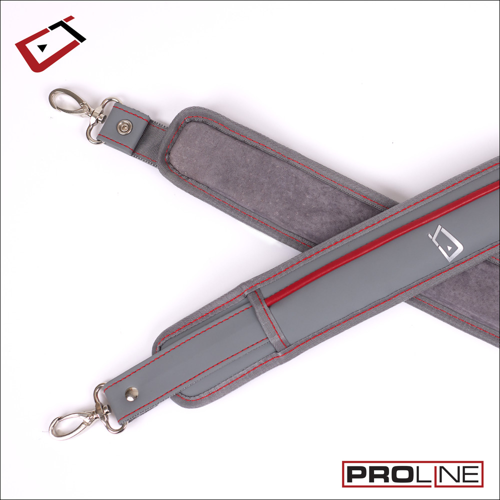 Cuetec Pro Line Gray 2x4 Hard Pool Cue Case