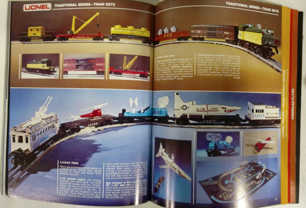 1981 LIONEL FUNDIMENSIONS CATALOG MPC KITS, CRAFTMASTER STAR WARS MODELS