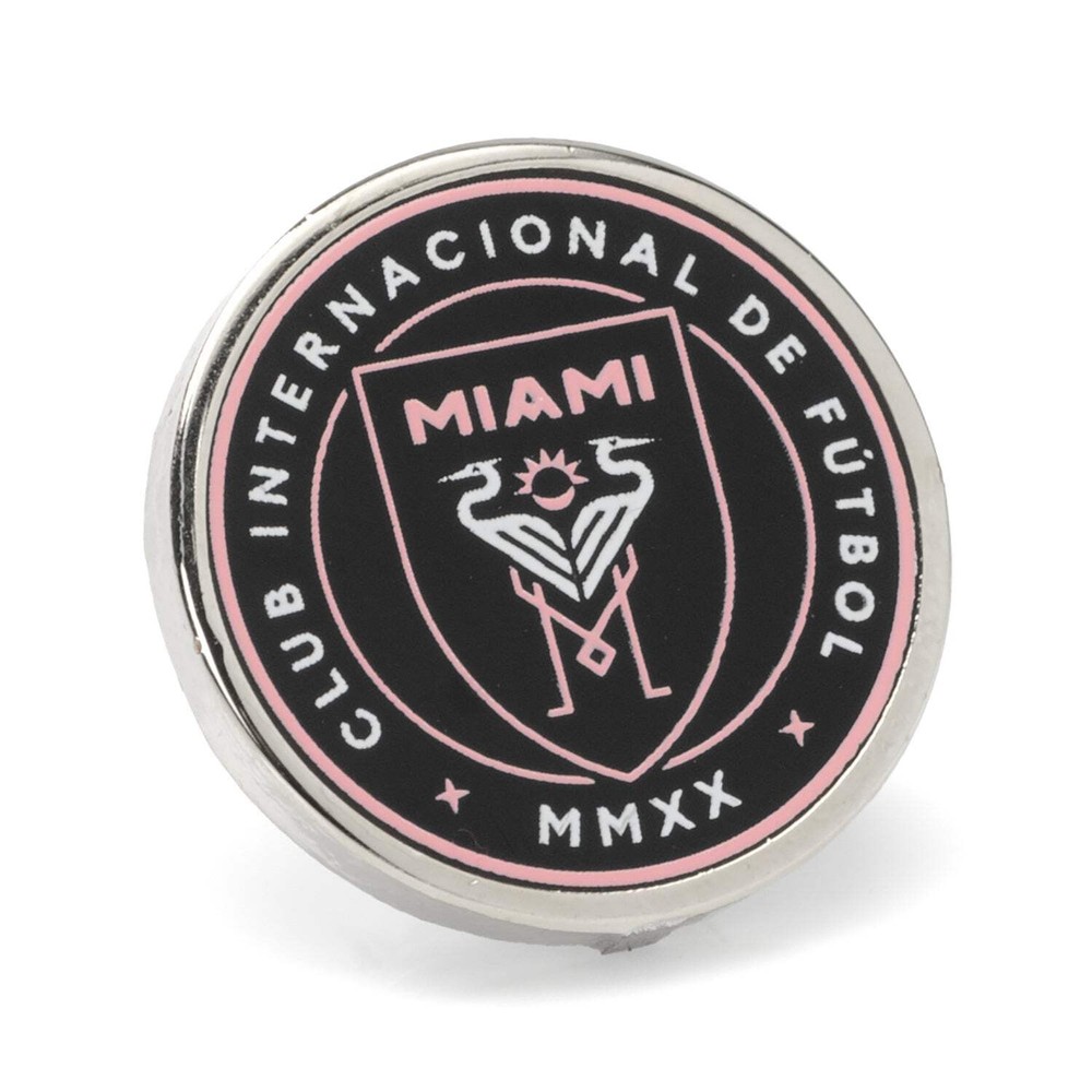 MLS Inter Miami Cufflinks and Lapel Pin Gift Set