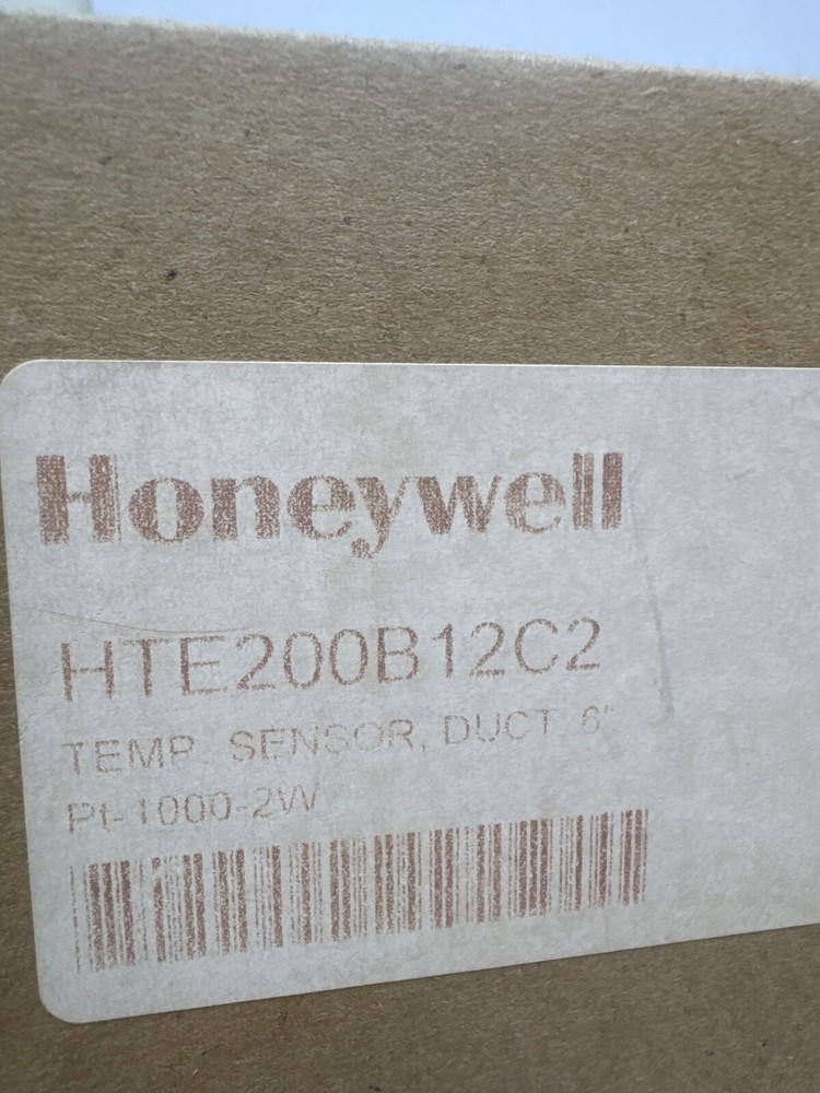 honeywell HTE200B12C2 Duct Temperature Sensor