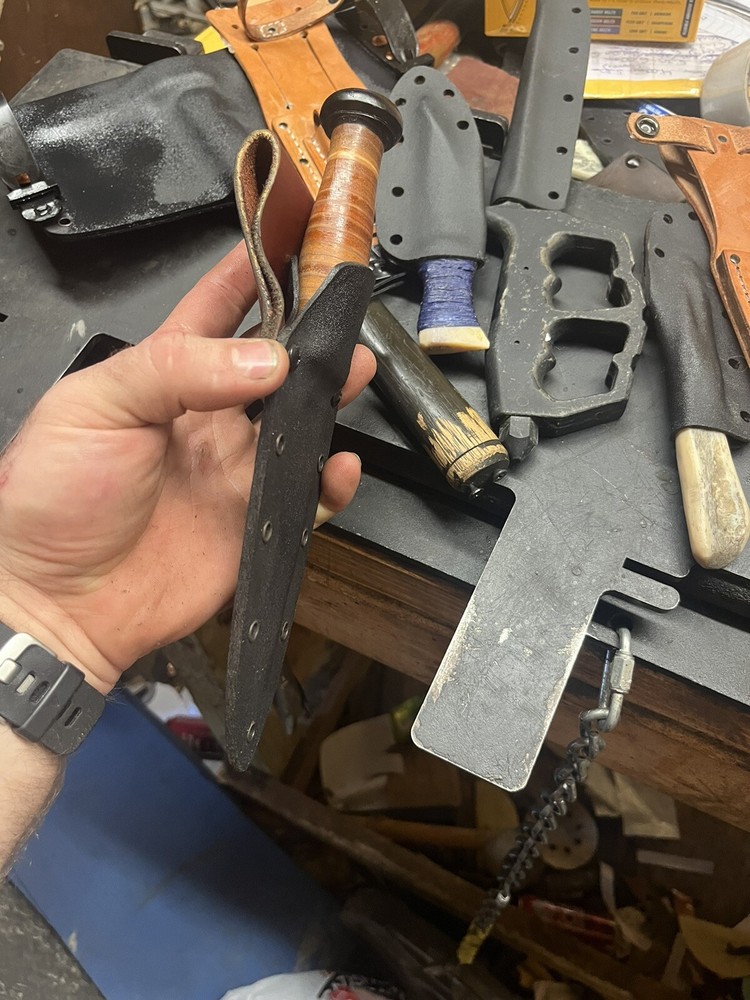 Drop Leg sheath only for Kabar Mark 1 Mk1 us Navy
