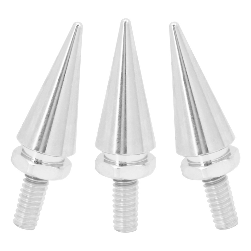 Impaler Spike Wind Screen Windshield Chrome Bolt For Harley Electra Street Glide