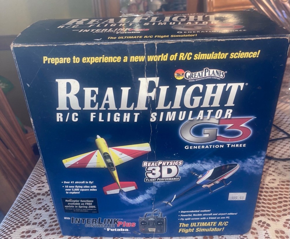 REAL FLIGHT RC FLIGHT SIMULATOR G3 REMOTE GPMZ4400