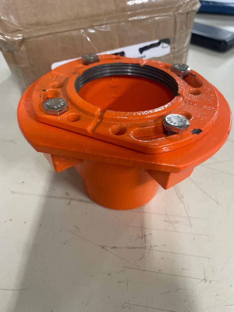 Infinity Drain CDIH 22 Hot Mop Compact Clamp Down Drain Cast Iron