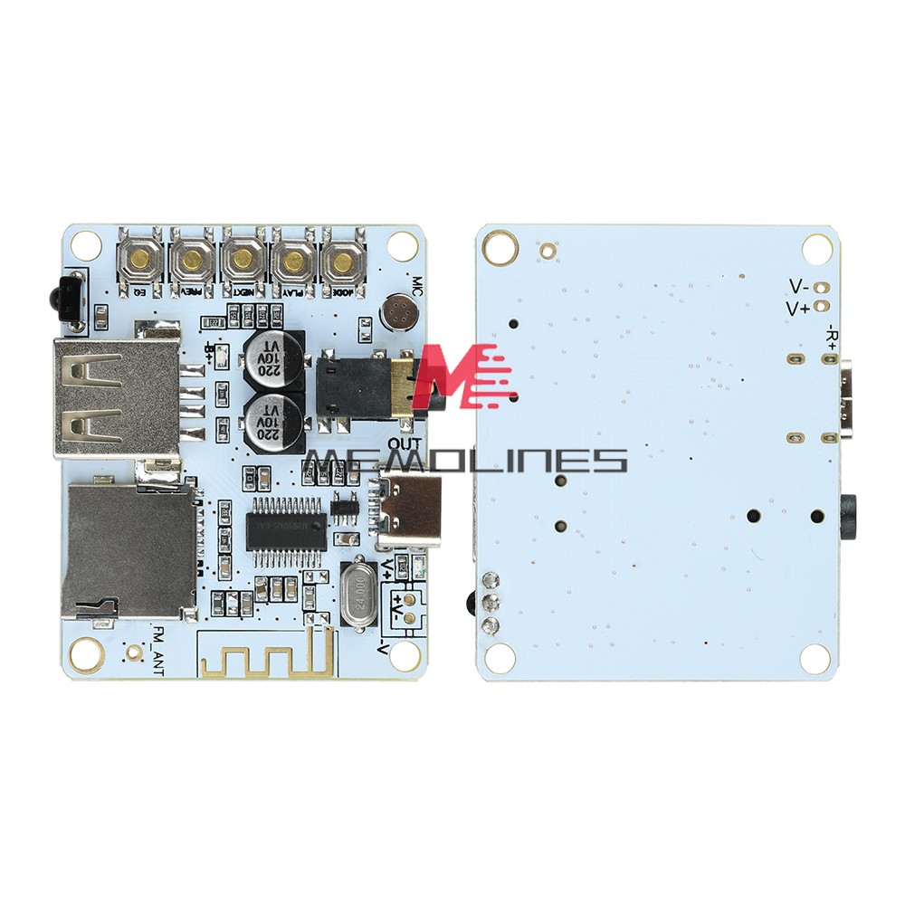 Bluetooth 5.4 Audio Receiver Board mp3 Lossless Decoder Decoding Module Type C