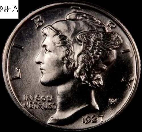 1927 Mercury Dime ~ BU/Uncirculated ~ 90% Silver