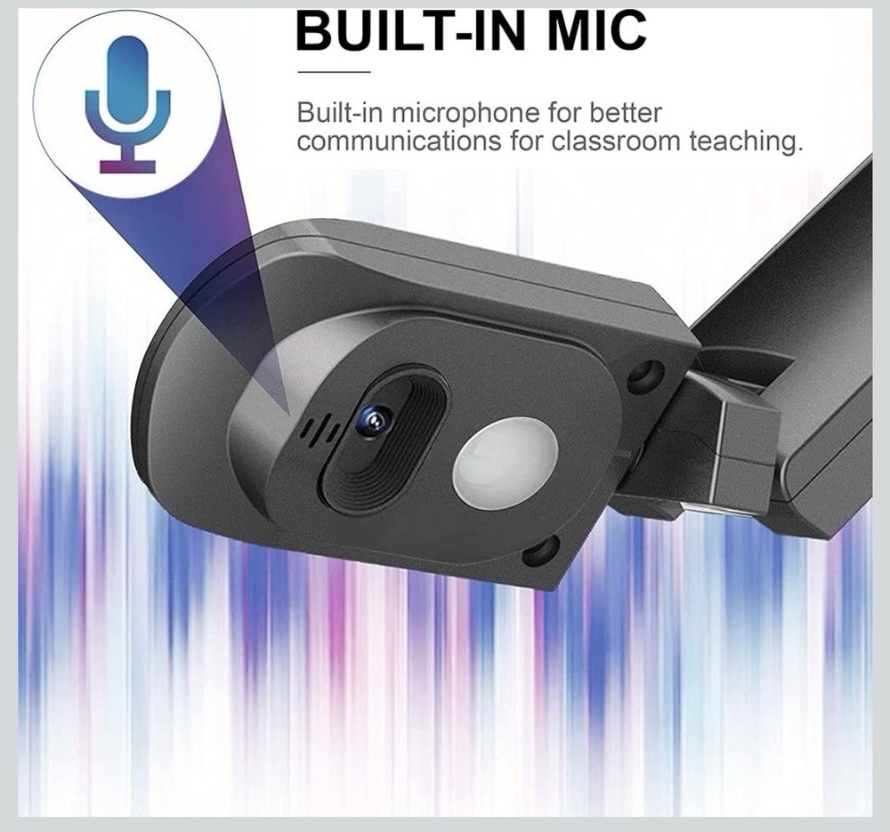 Joyusing V500s 8MP USB Document Camera Visualiser with Mic for Mac Windows