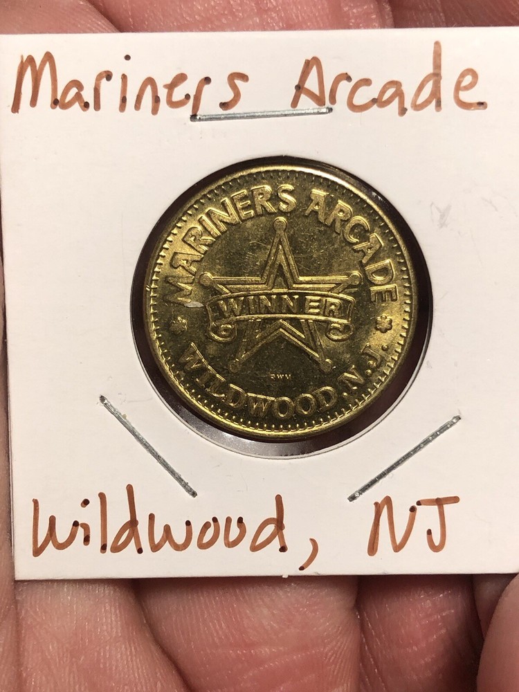 Arcade Token - Mariners Arcade - Wildwood, New Jersey