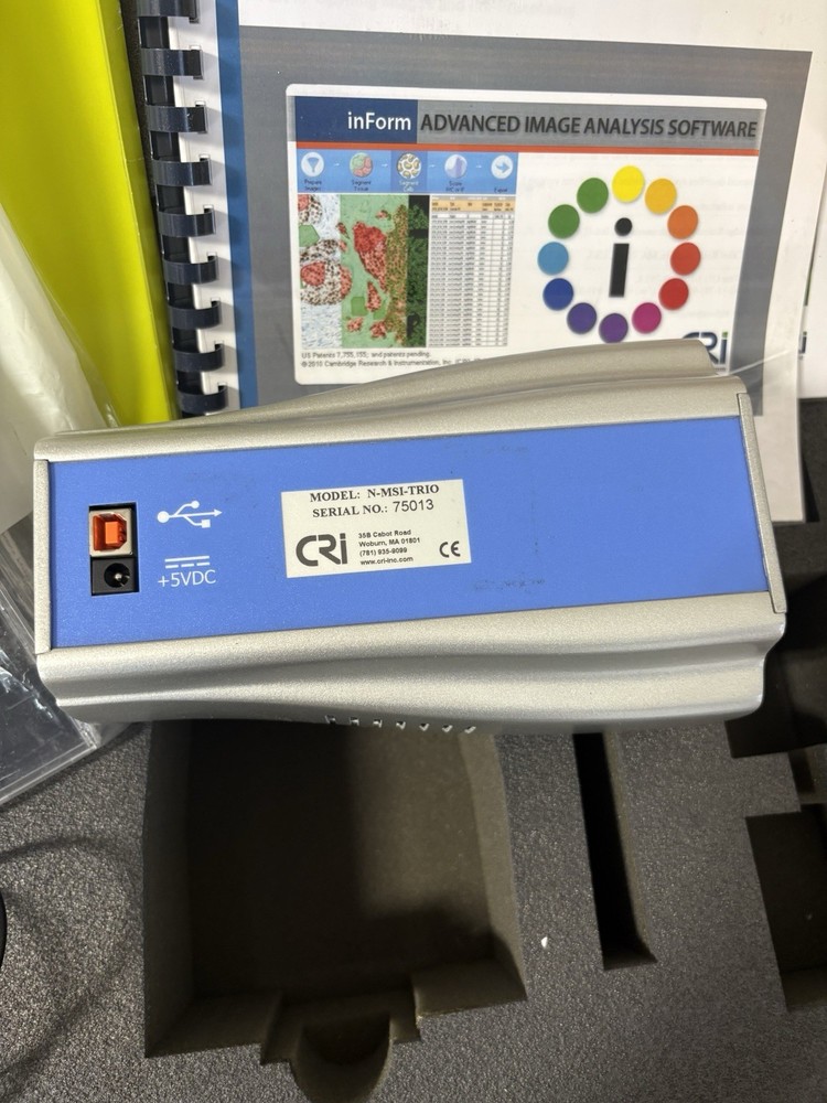 CRI N-MSI-TRIO Nuance Multispectral Imaging System Microscope Camera