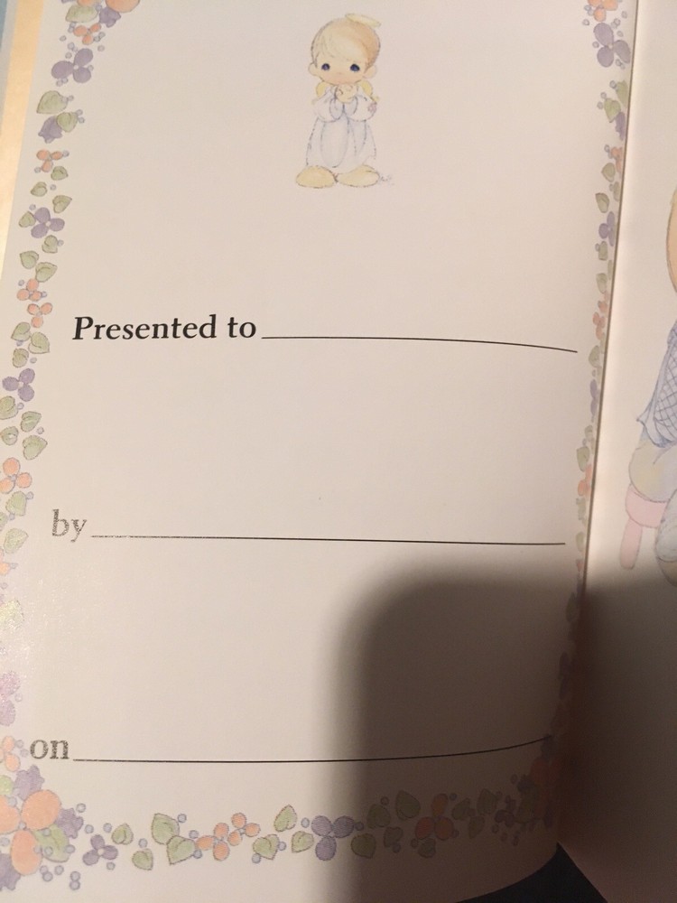 Precious Moments My First Communion Book