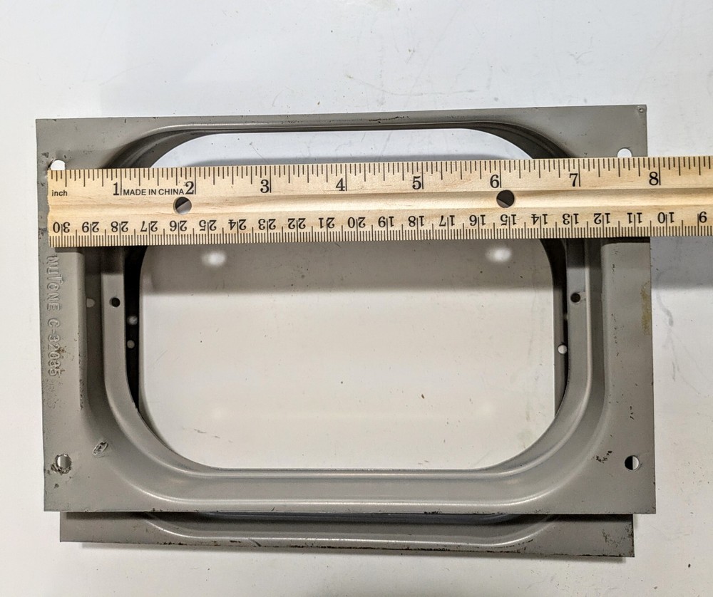 6- Vintage NuTone 2025-A Intercom System Speaker Mounting Bracket Frame.