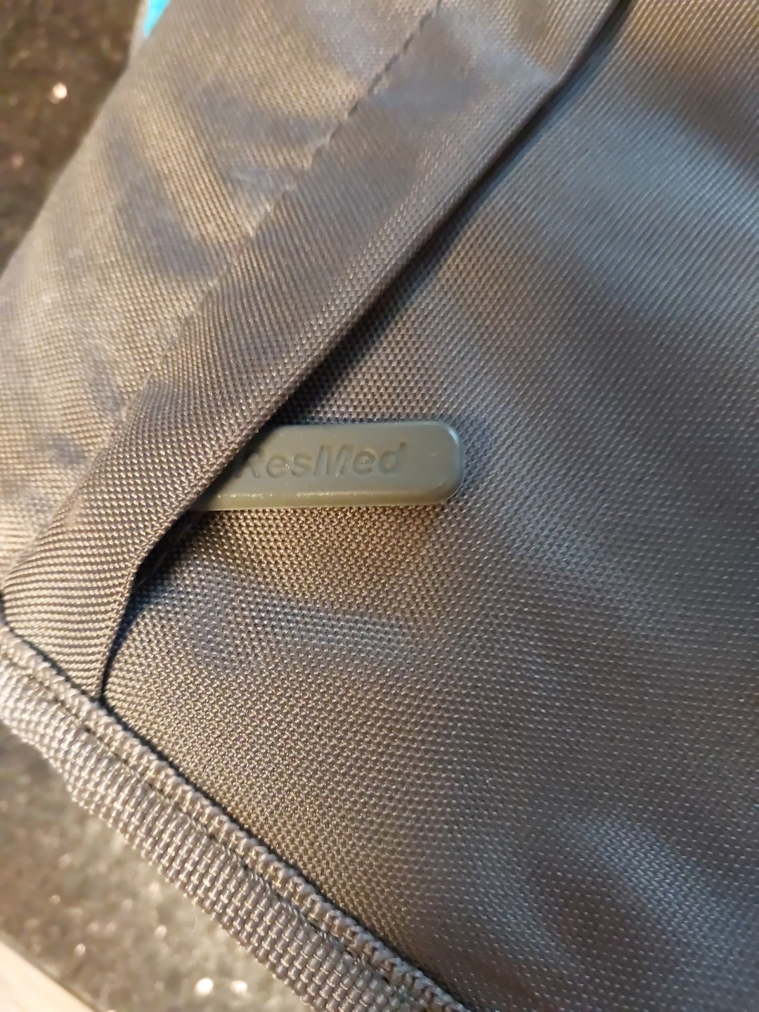 ResMed Airsense 10 CPAP Travel Bag With Shoulder Strap Black Gray