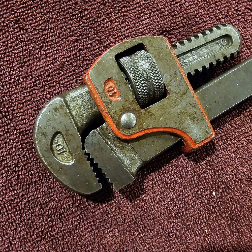 #10 Improved Stillson Pipe Wrench.