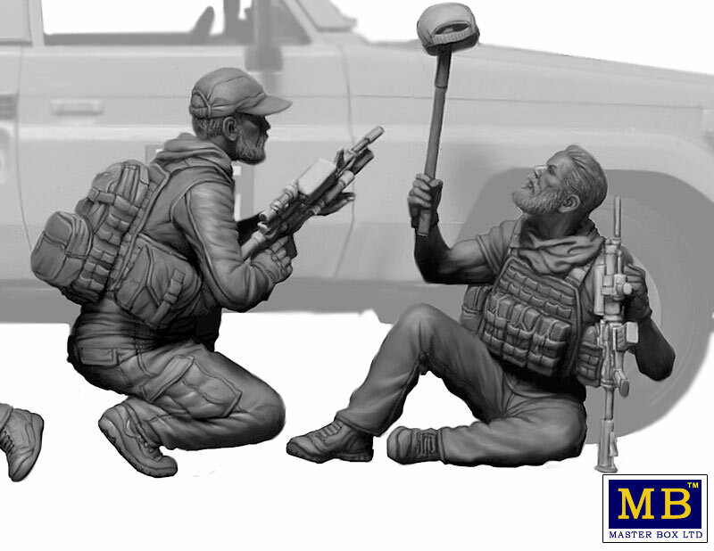 Master Box 35207 Danger Close. Special Operations Team, Present Day 1/35