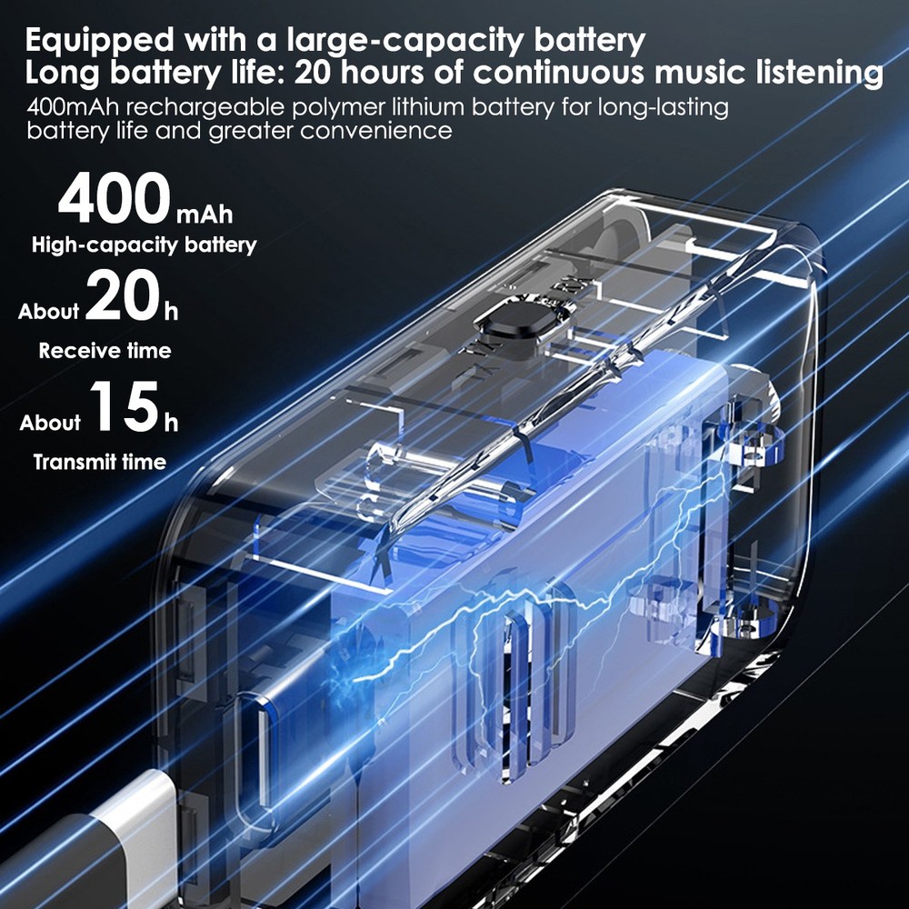 Bluetooth5.4 Audio Adapter Wireless Receiver Transmitter MP3 Player 3.5mm Aux A+