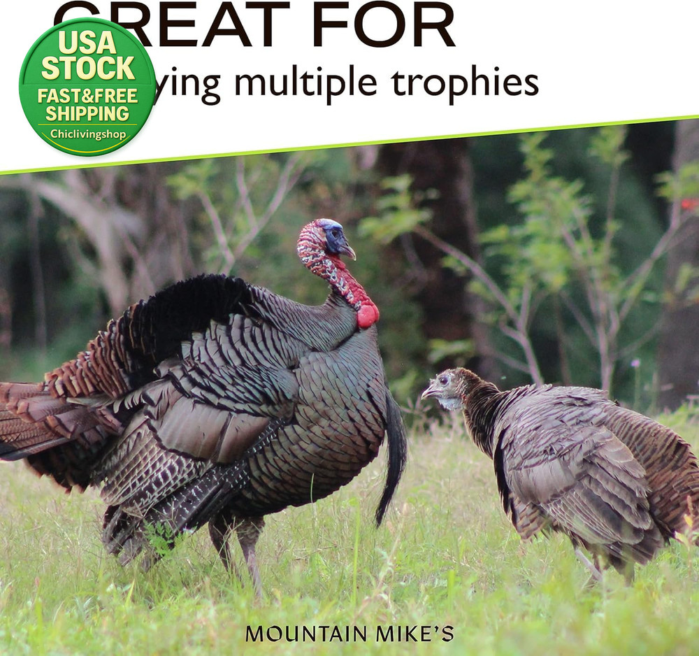 Turkey Mounting Kit Beard Master Mossy Oak Bottomland Quick Easy DIY