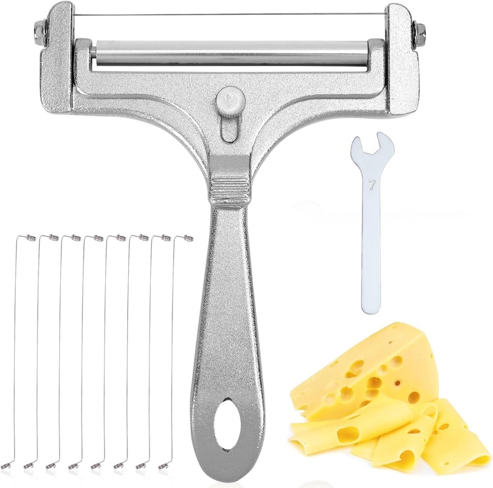 Handheld Cheese Slicer Stainless 8 Wire Blades