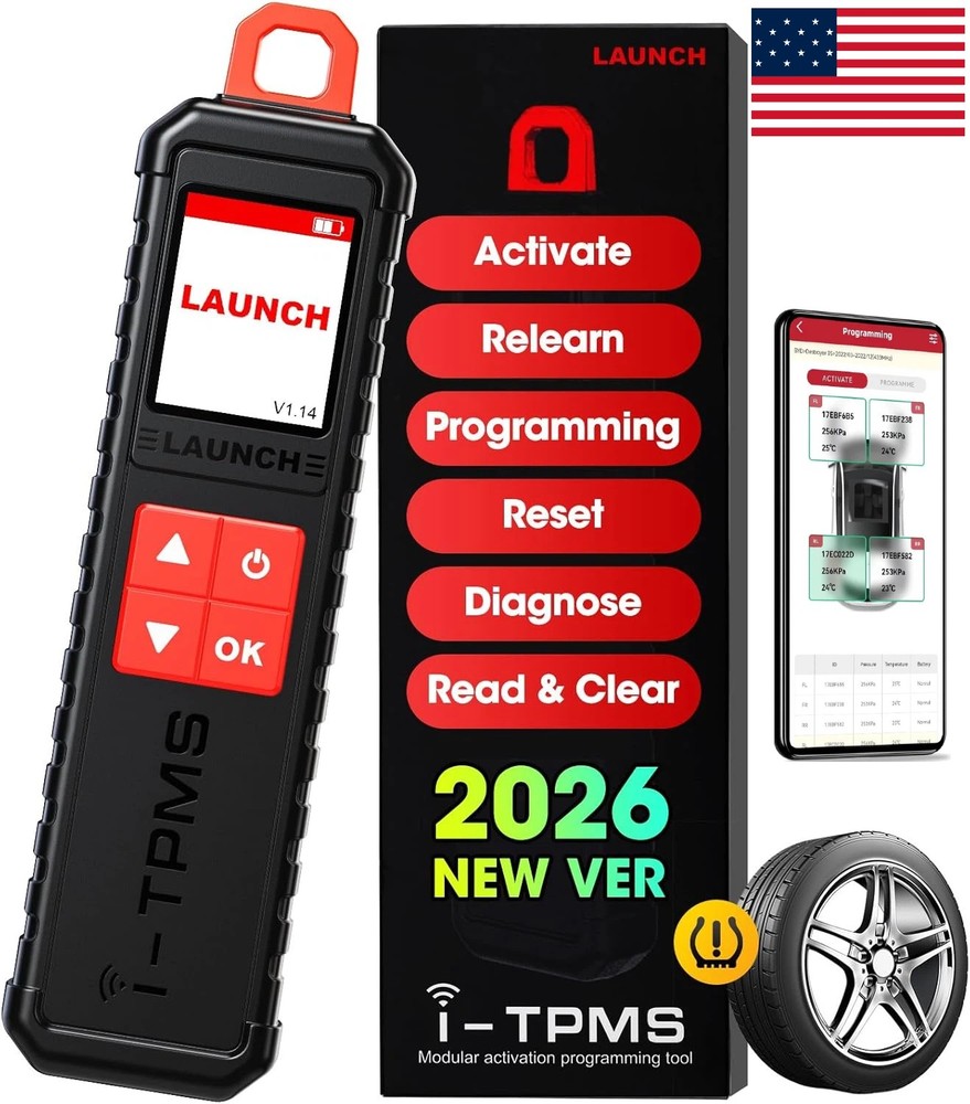 LAUNCH X431 i-TPMS TPMS Tire Pressure Activate Tool Car Programmer TPMS Sensor