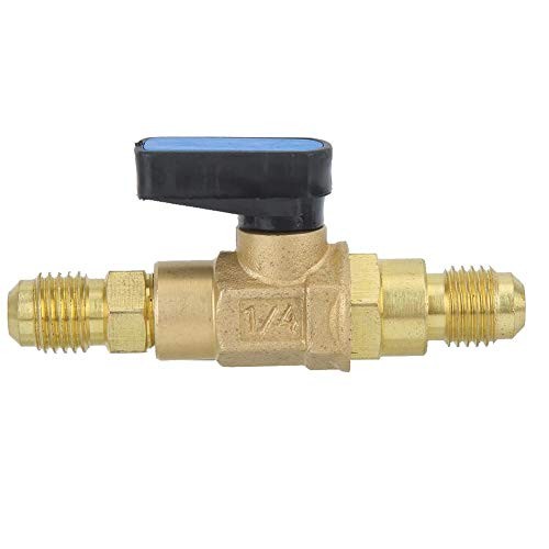 1/4SAE Air Conditioning Refrigerator Tools Refrigerant Control Valve Fitting