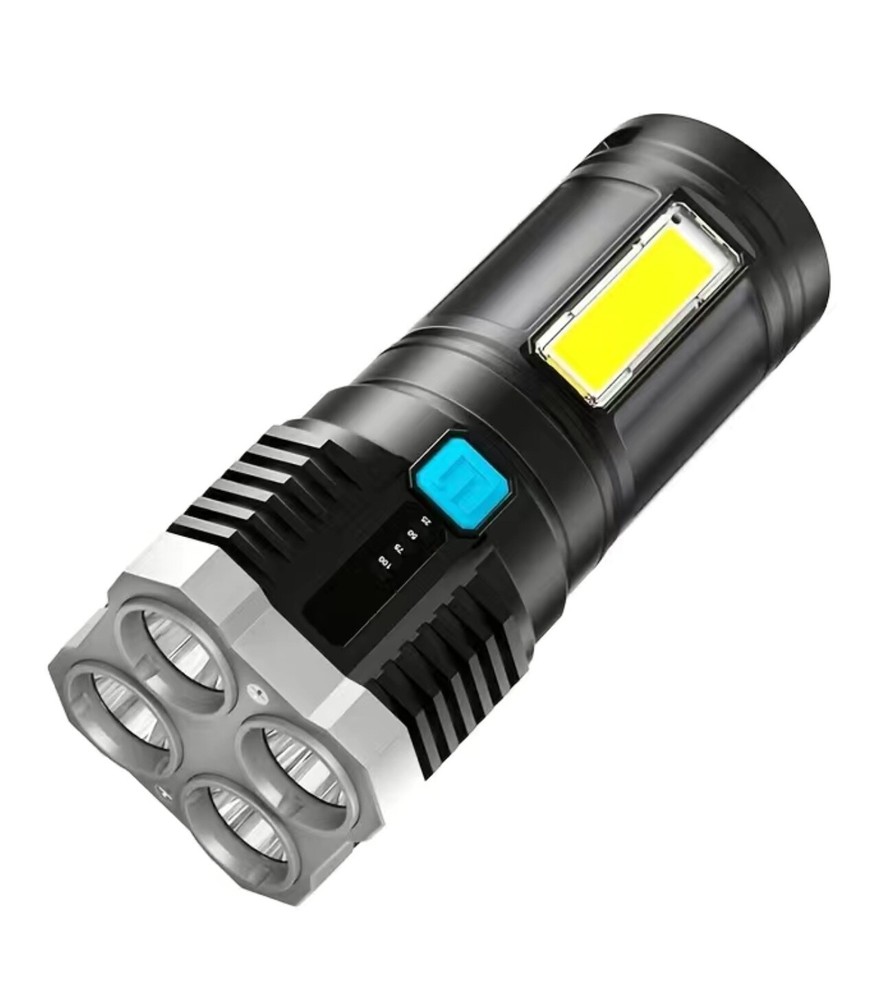 Rechargeable Flashlights, LED USB Waterproof Super Bright Powerful Large Beam