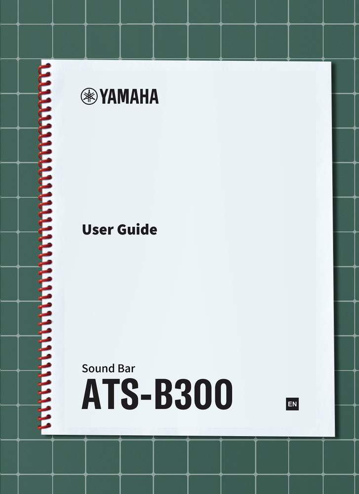Yamaha ATS-B300 — User Guide Manual Documentation — 84 Pages — USA Made