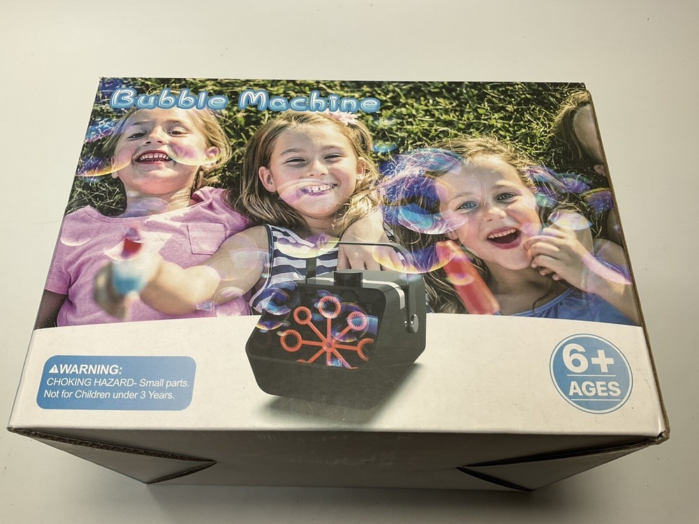 Automatic Bubble Machine for Kids - Fun Bubble Maker for Parties & Playtime