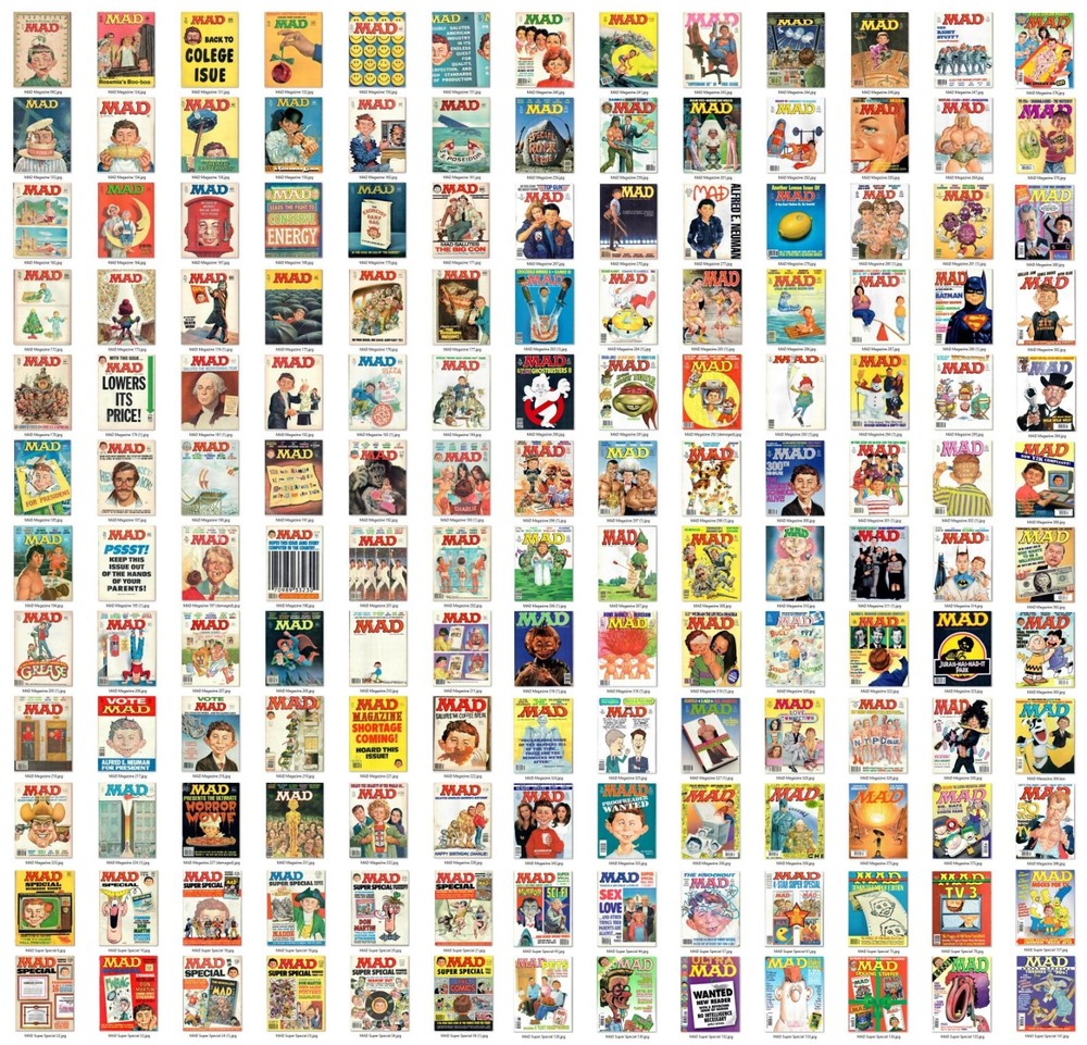 PICK YOUR OWN MAD MAGAZINES