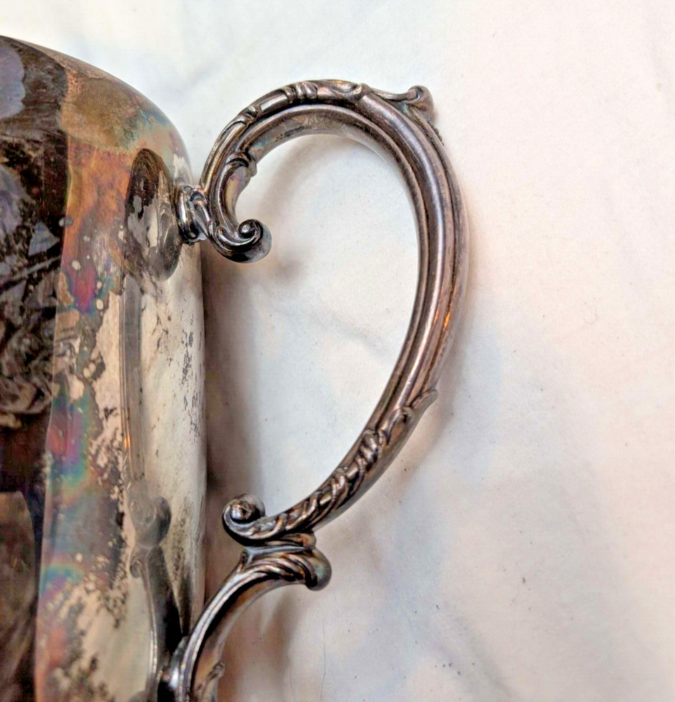 Vintage WM Rogers 417 Silver Plated Pitcher