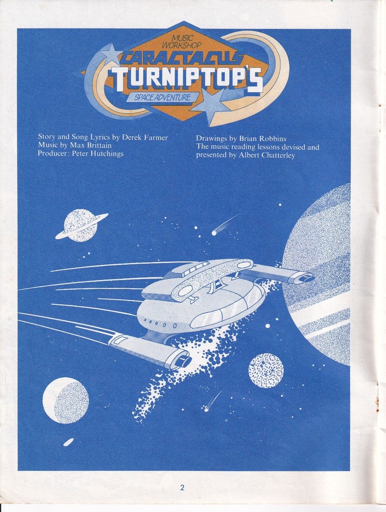 1979 Spring "Music Workshop" BBC schools "Caractacus Turnitop'"