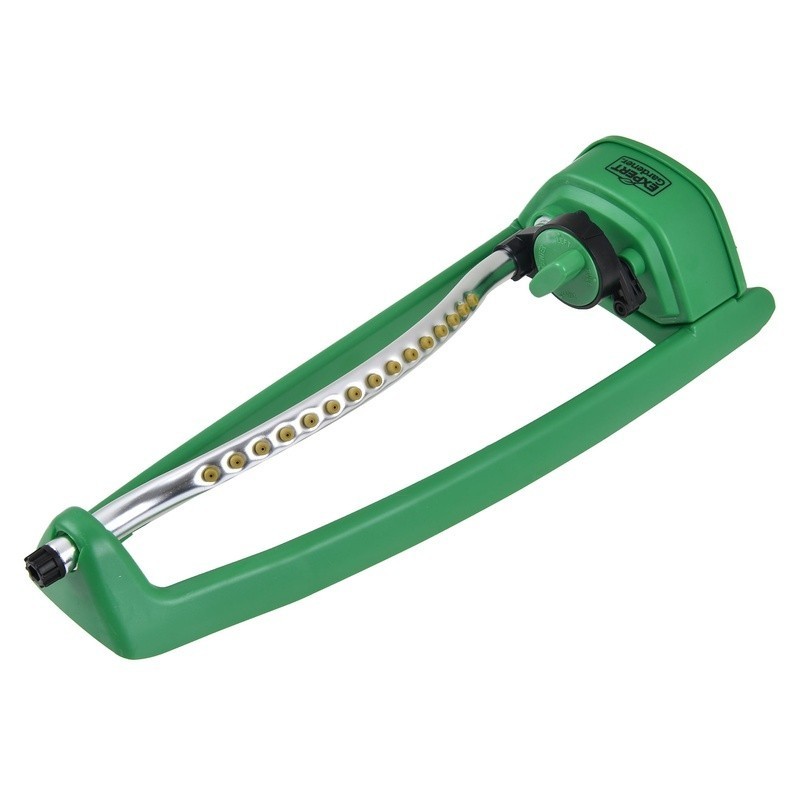 3000 sq ft Oscillating Sprinkler Adjustable Flow Durable Base Garden Hose Ready