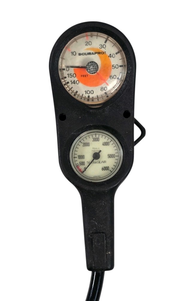Scubapro MK2 Plus Regulator Set - R295 Octopus - 2-Gauge Console - Untested