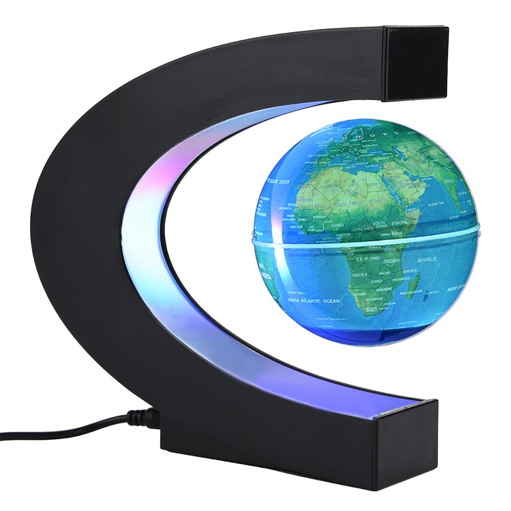 Floating Globe With LED Light For Home Office Decoration Excellent