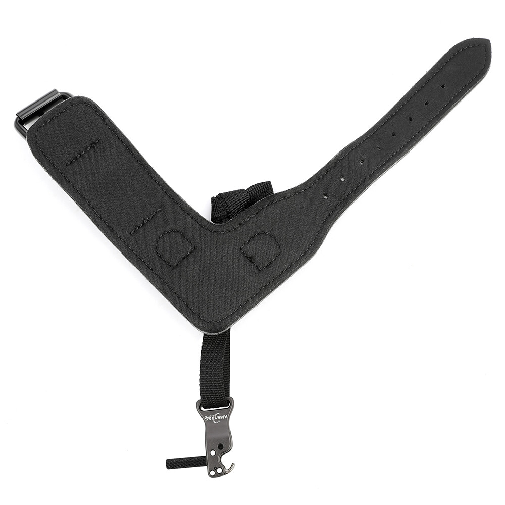Archery Release Aids Index Finger Hook Compound Bow Hunting Wrist Strap Trigger