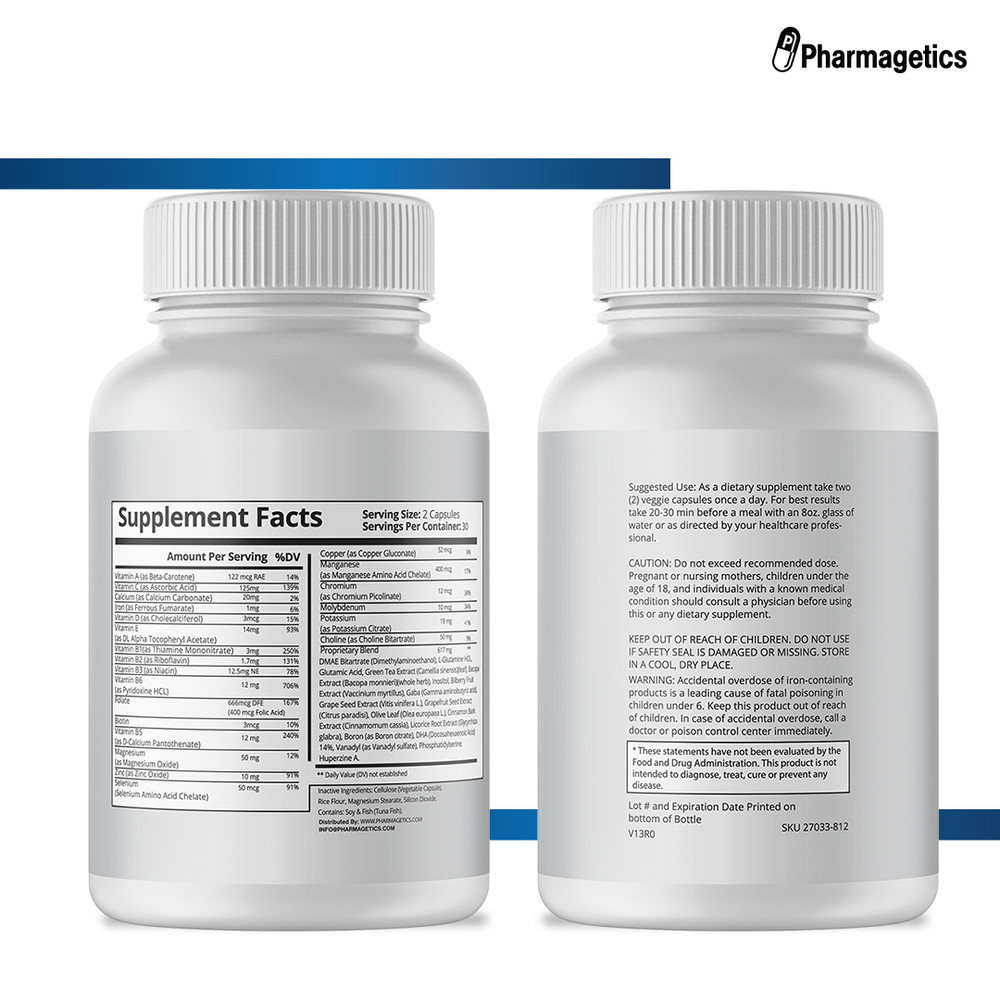 3 Bottles Neuronol Advanced Cognitive Formula 60 Capsules x 3